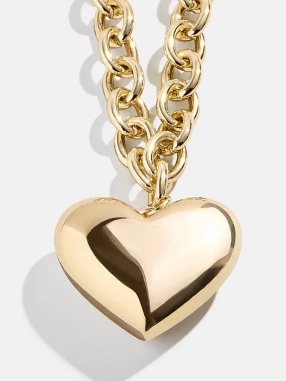 Bauble bar large Millie gold necklace